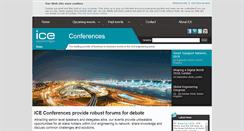 Desktop Screenshot of ice-conferences.com